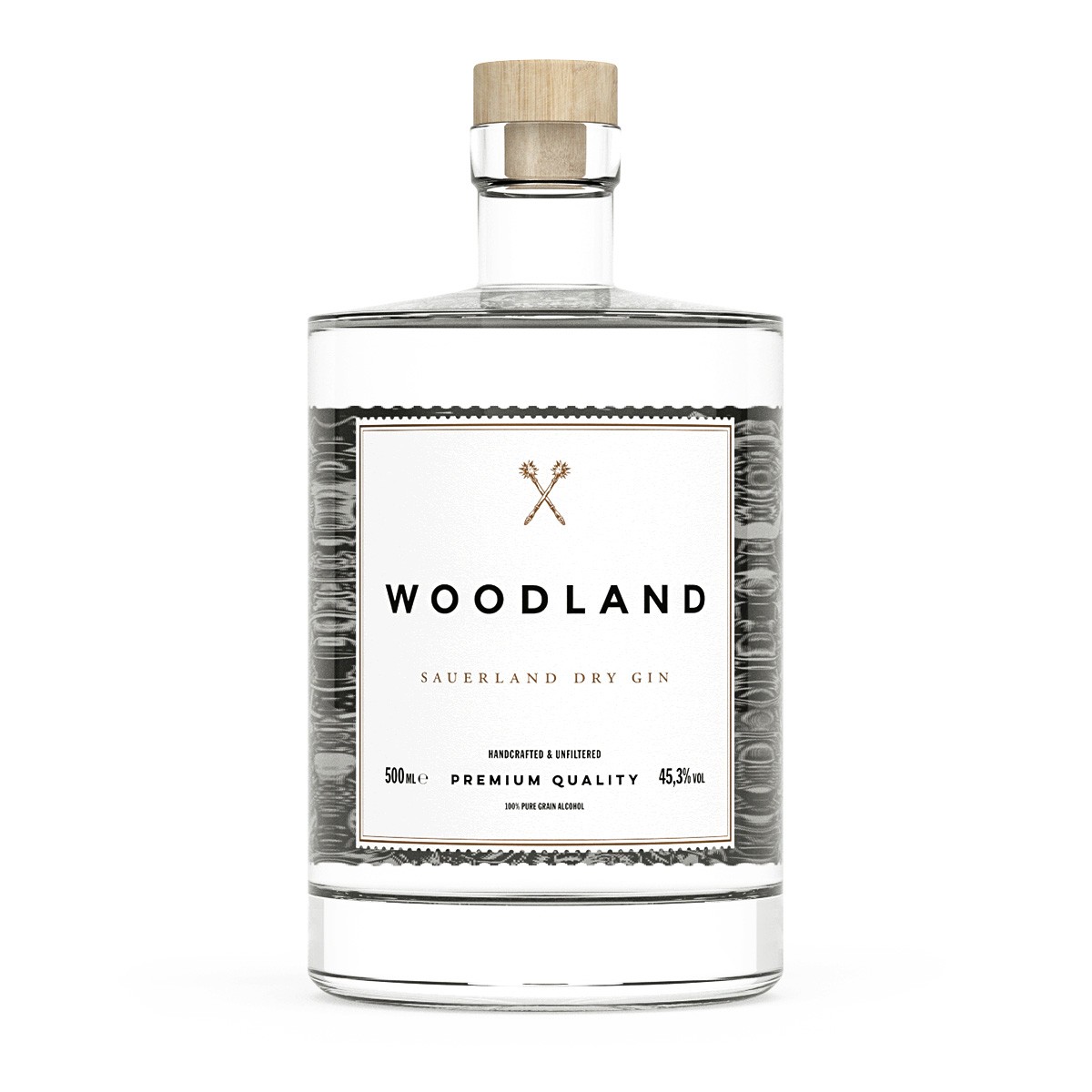 Woodland Gin 0,5 l Flasche