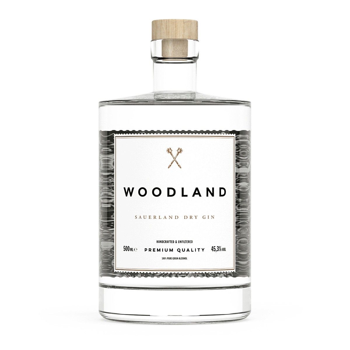 Woodland Gin 0,5 l Flasche