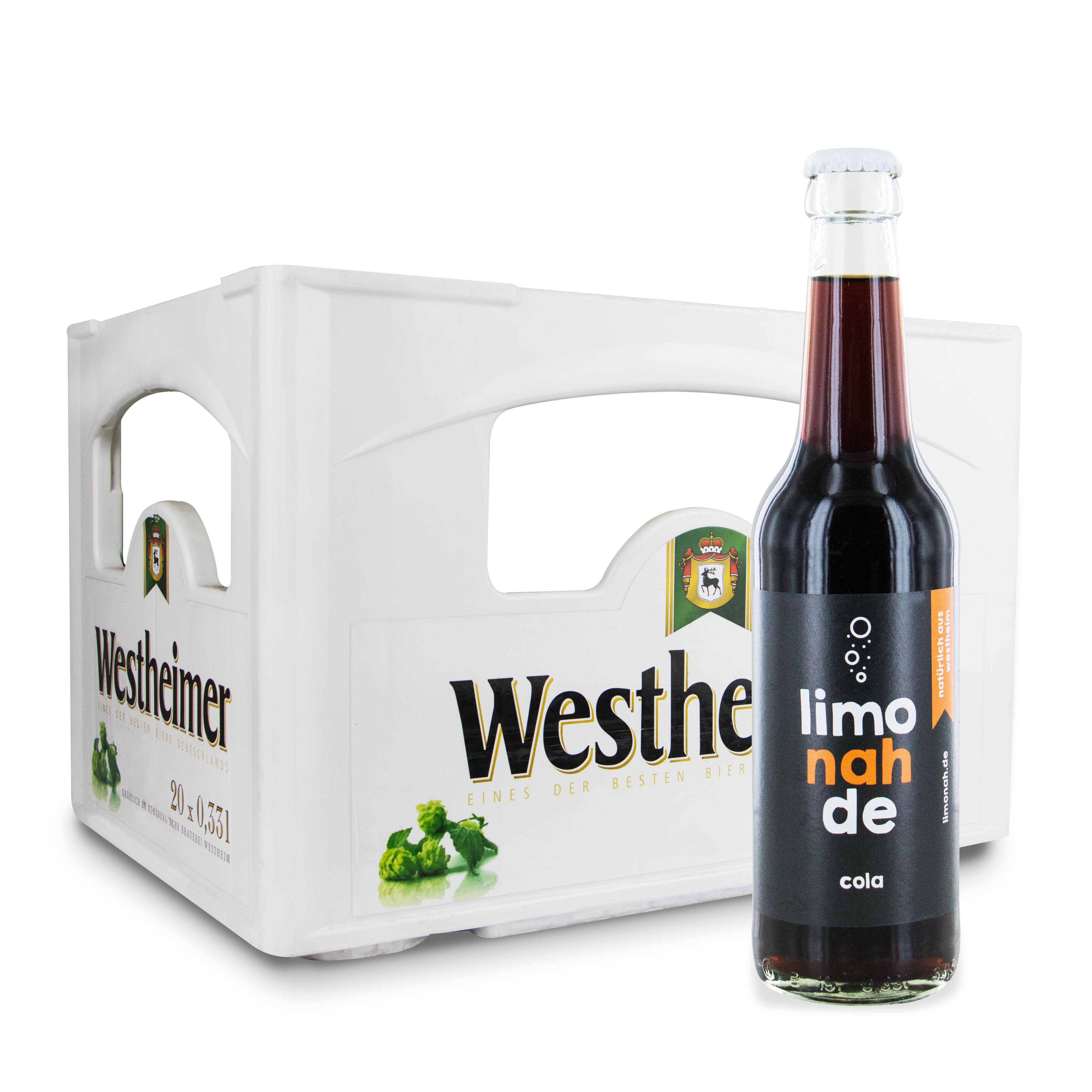 Westheimer limoNAHde Cola in der Kiste-zoom