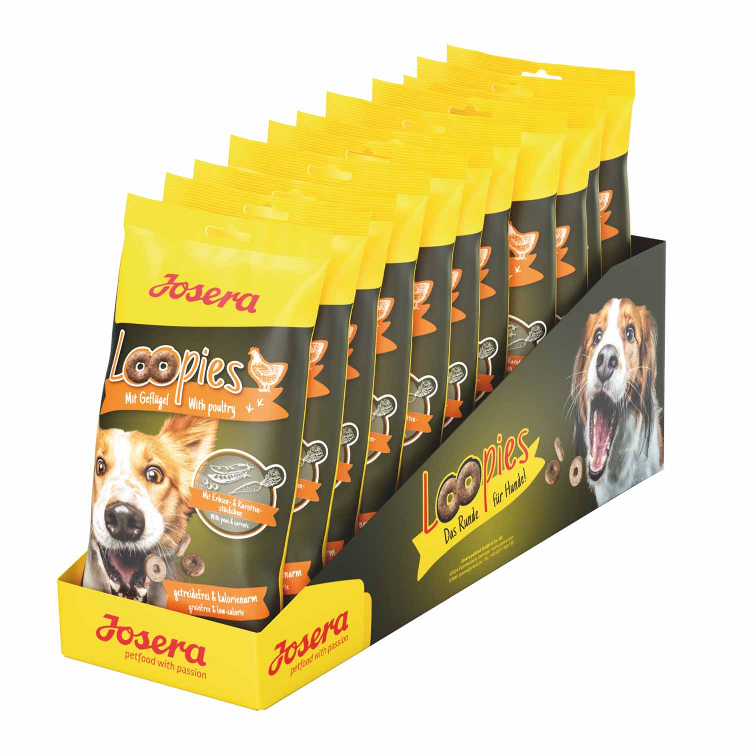 Hundeleckerlis - Loopies mit Geflügel von Josera-zoom