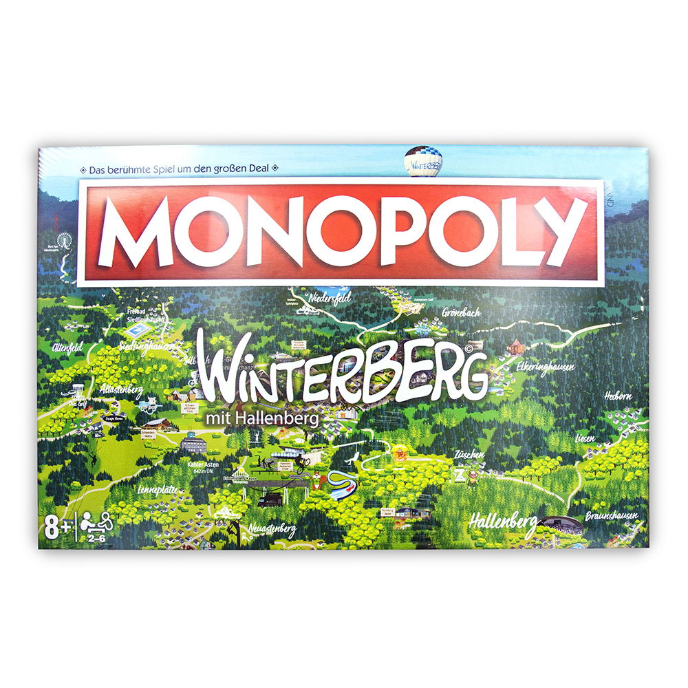 Monopoly Winterberg mit Hallenberg vom Standpunkt Verlag