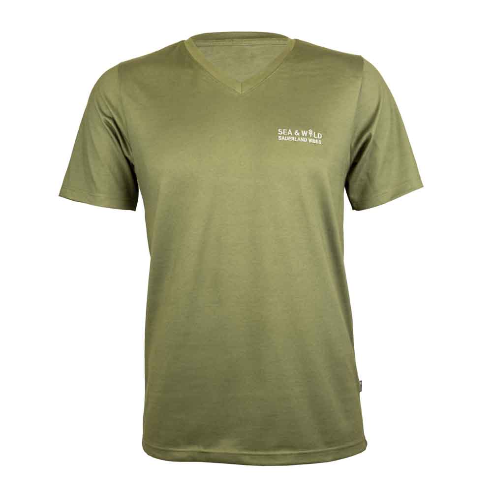 Olives Herren V-Shirt Deluxe von SEA & WILD-zoom