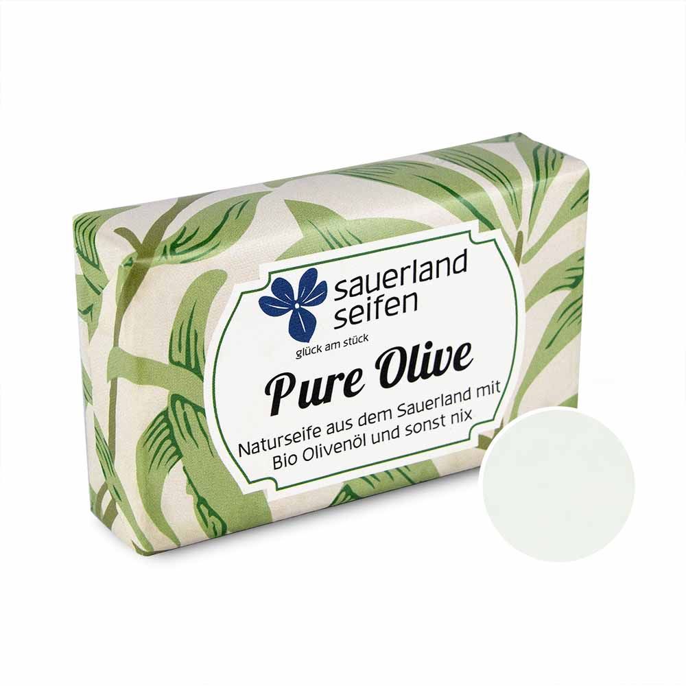 Naturseife Pure Olive von Sauerlandseifen