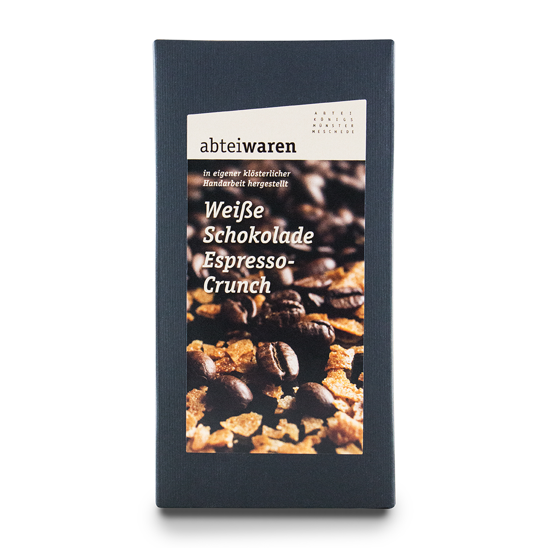 Weiße Schokolade Espresso-Crunch von Abtei Königmünster-zoom