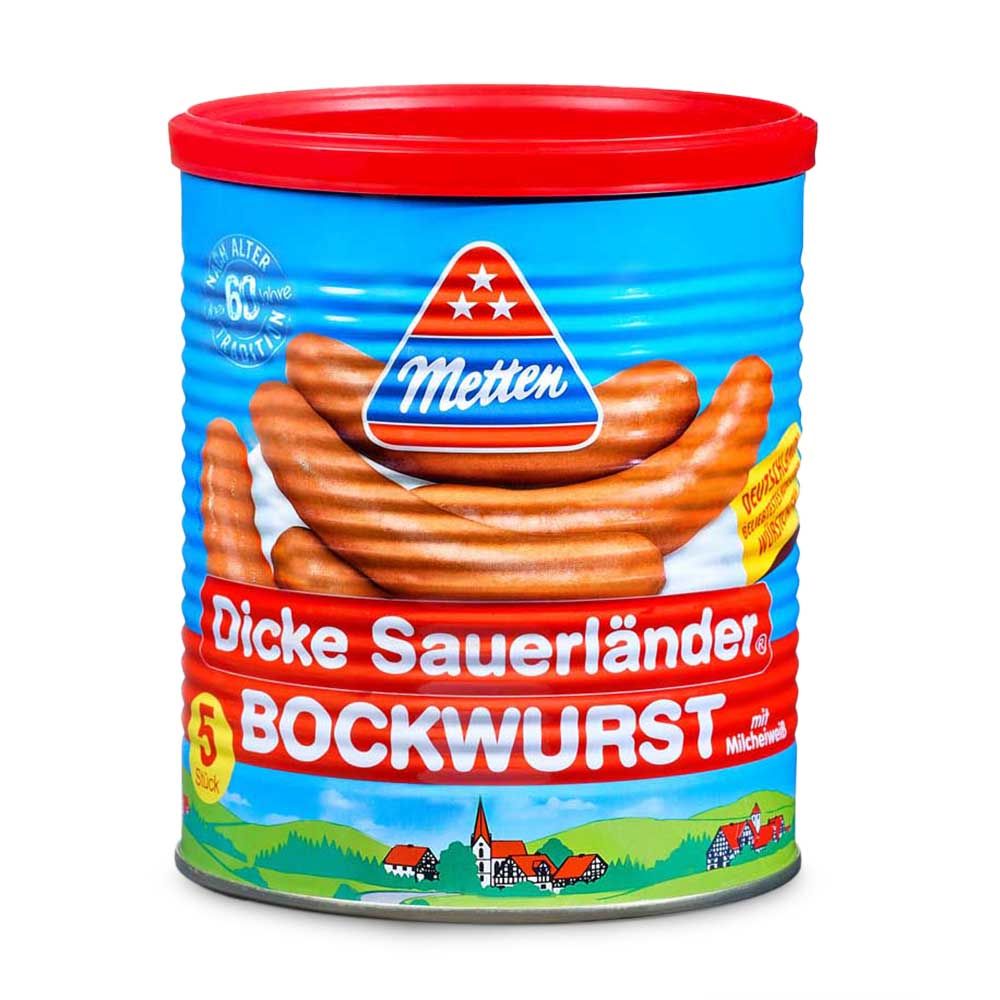 "Dicke Sauerländer" Bockwurst 5x80g von Metten
