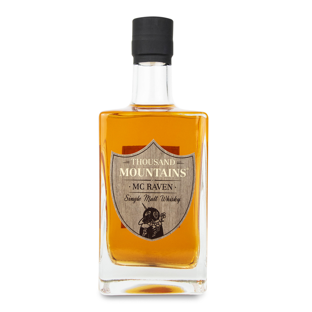 Whisky McRaven 0,7l Thousand Mountains von der Sauerländer Edelbrennerei-zoom