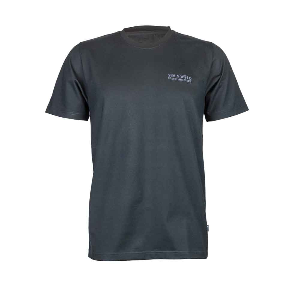 Schwarzes Herren T-Shirt Deluxe von SEA & WILD-zoom