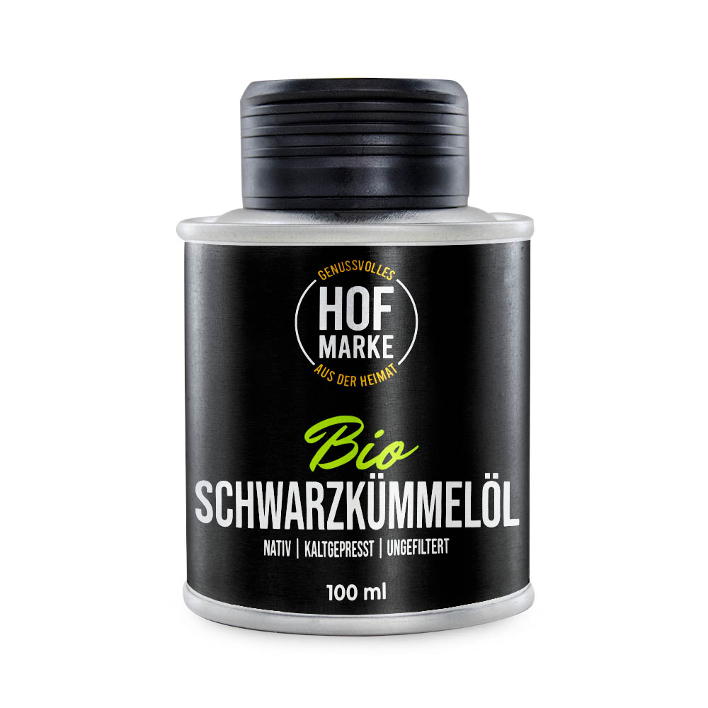 Bio Schwarzkümmelöl - kaltgepresst von Hofmarke