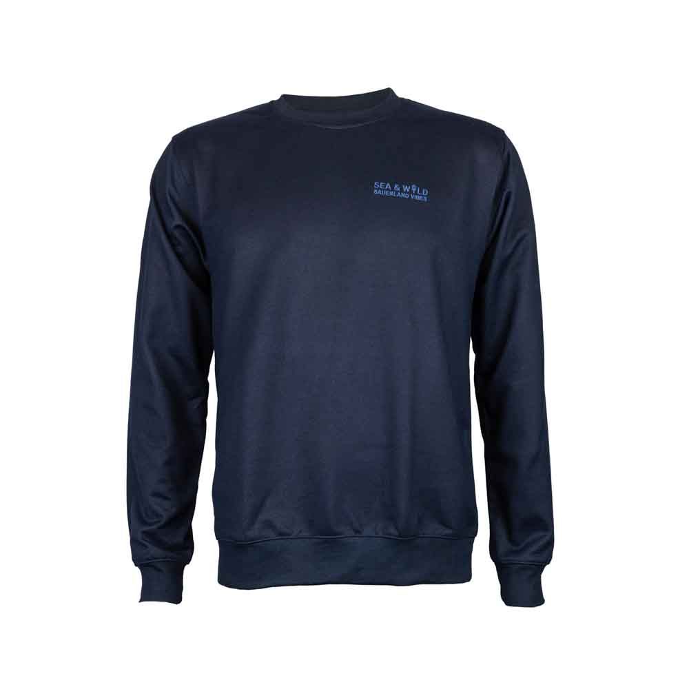 Dunkelblaues Herren Sweatshirt Deluxe von SEA & WILD