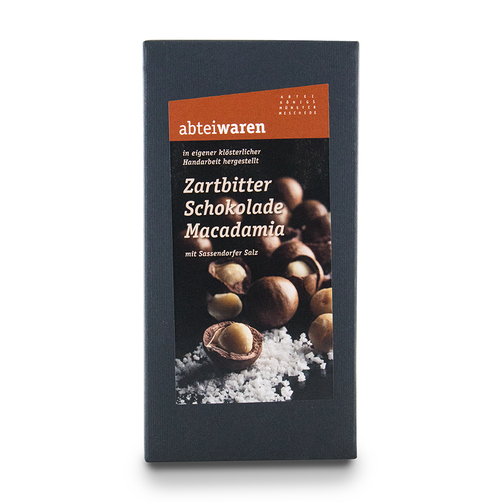 Zartbitter Schokolade Macadamia