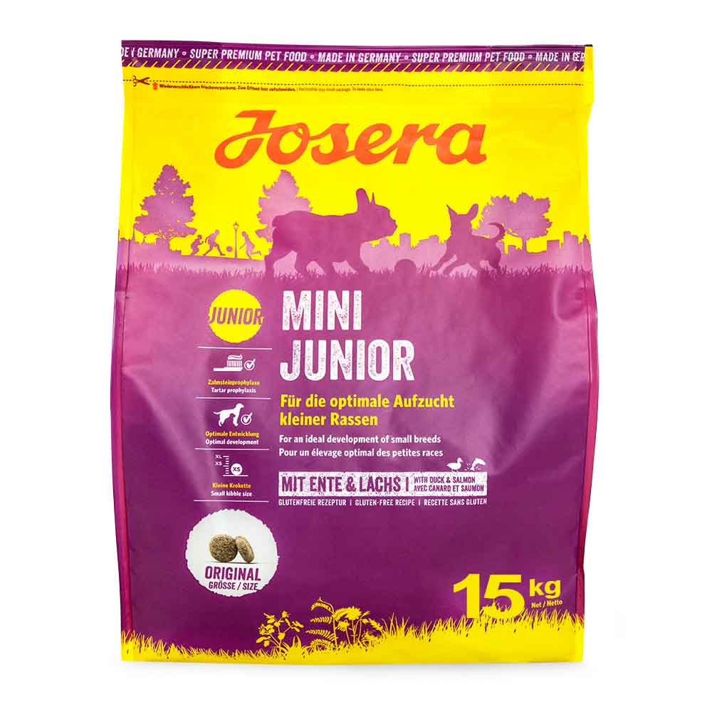 Mini Junior - Hundetrockenfutter 15kg von Josera-zoom