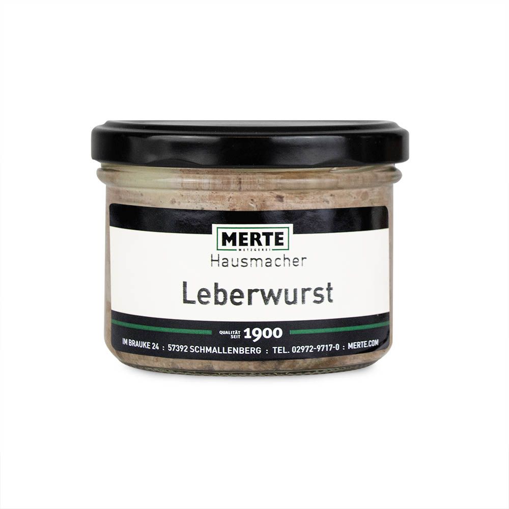 Leberwurst Hausmacher von Merte Metzgerei
