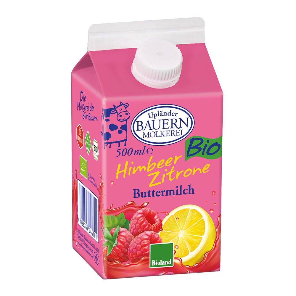 Bio-Fruchtbuttermilch Himbeer-Lemon-zoom-mobil