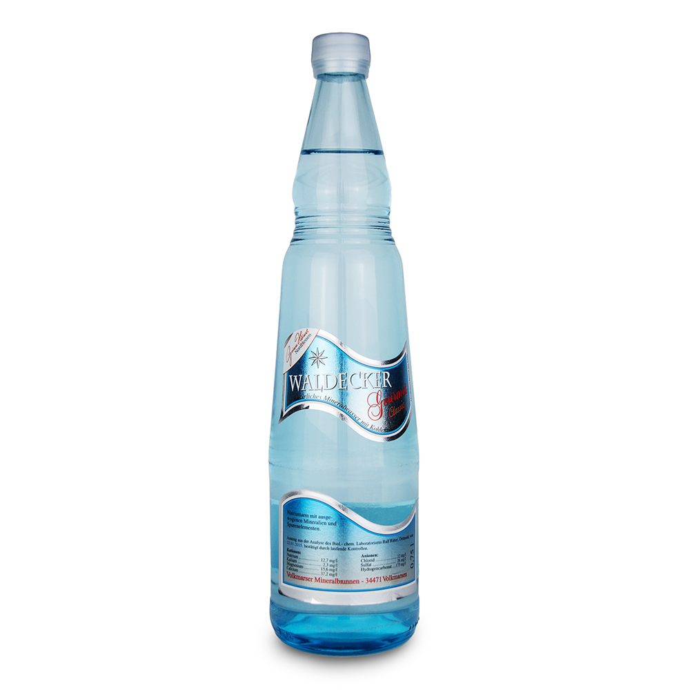 Waldecker Gourmet Mineralwasser Classic vom Volkmarser Mineralbrunnen-zoom