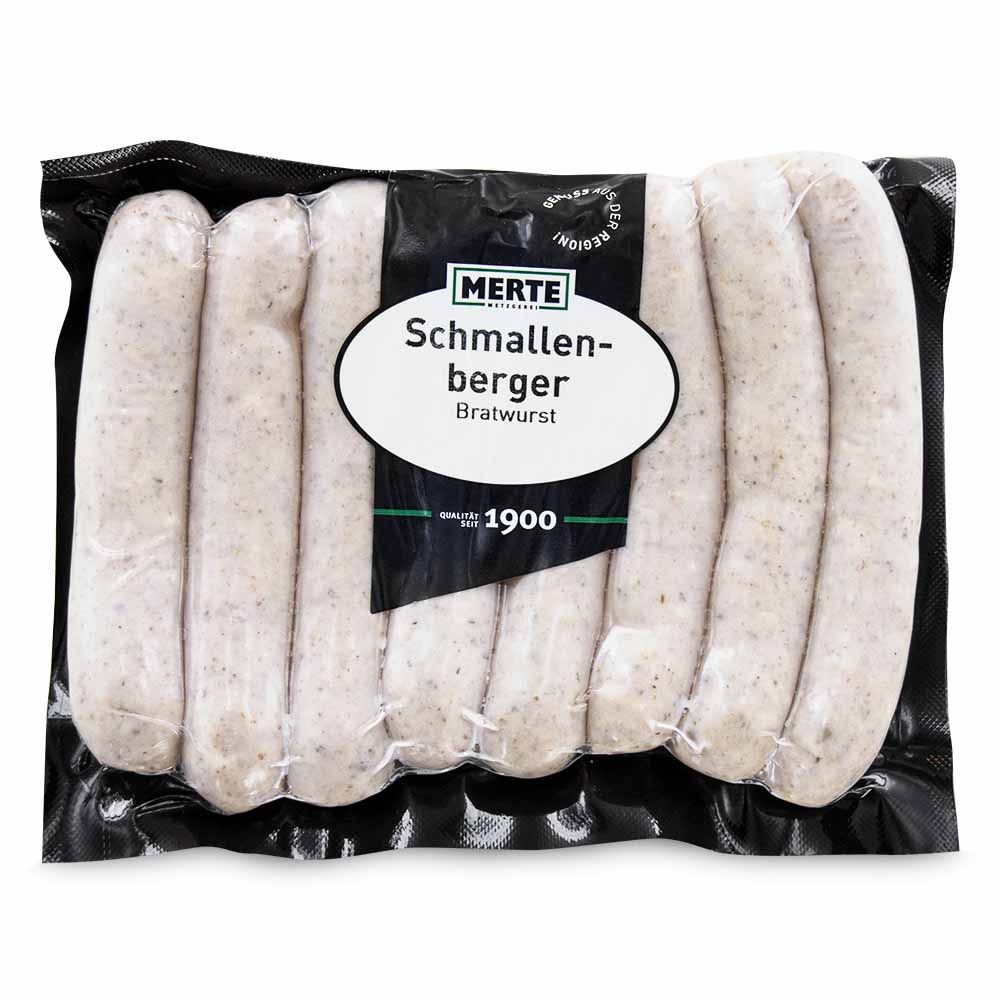 Schmallenberger Bratwurst 8 x 40 g von Merte Metzgerei