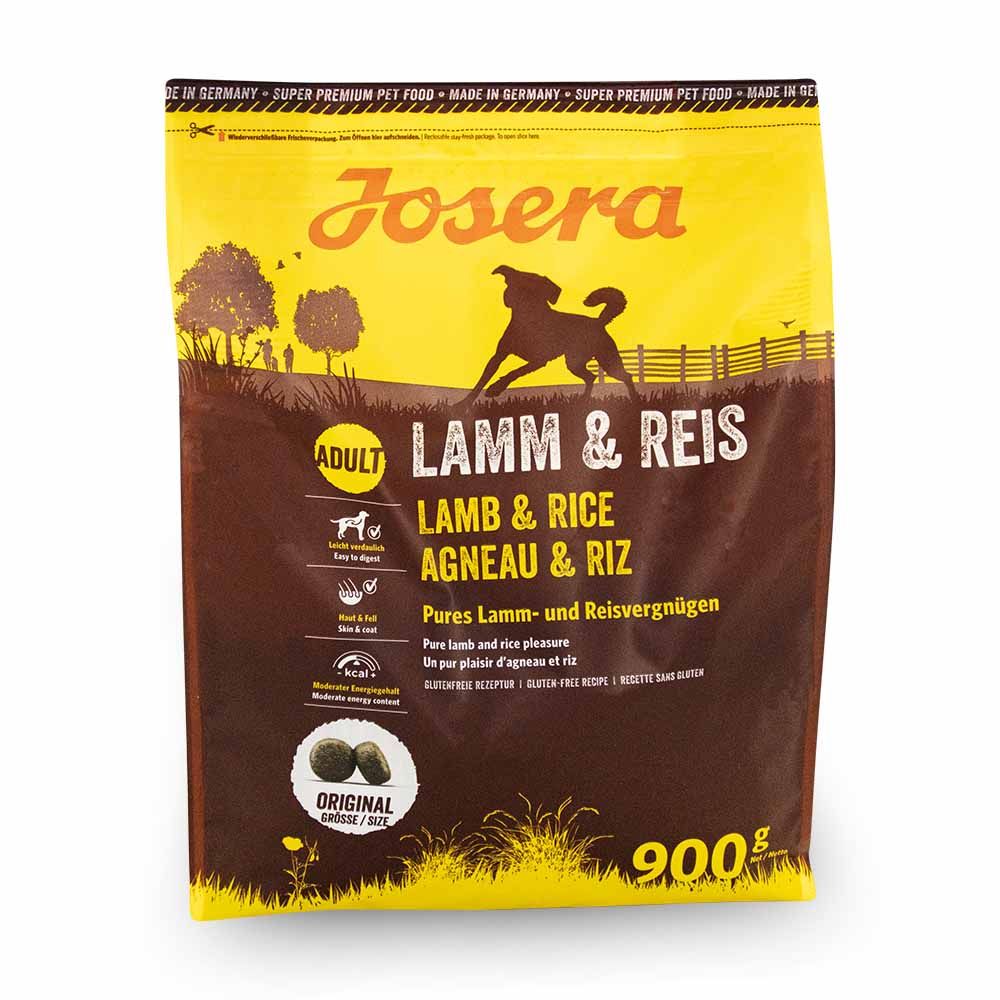 Lamm und Reis - Hundetrockenfutter 900g von Josera