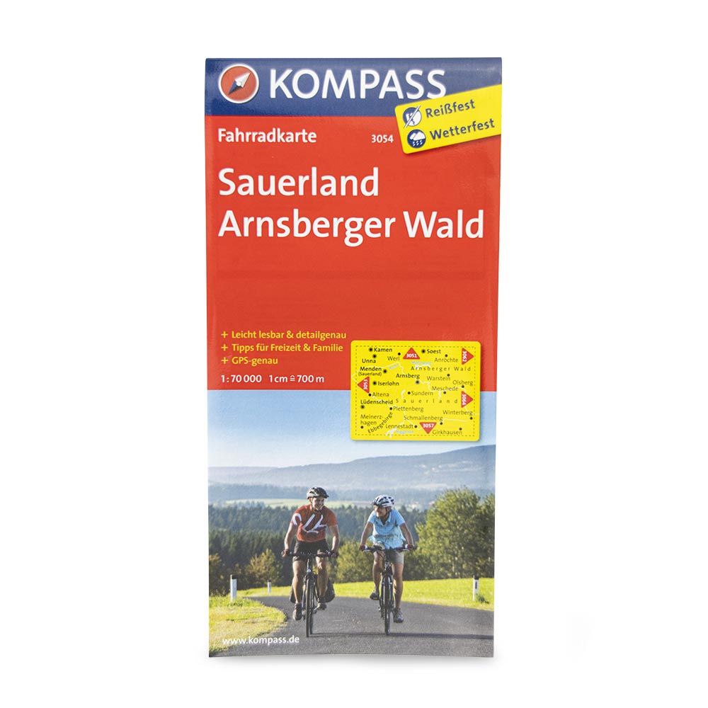 Fahrradkarte Arnsberger-Wald von der Hofladen Lesestube