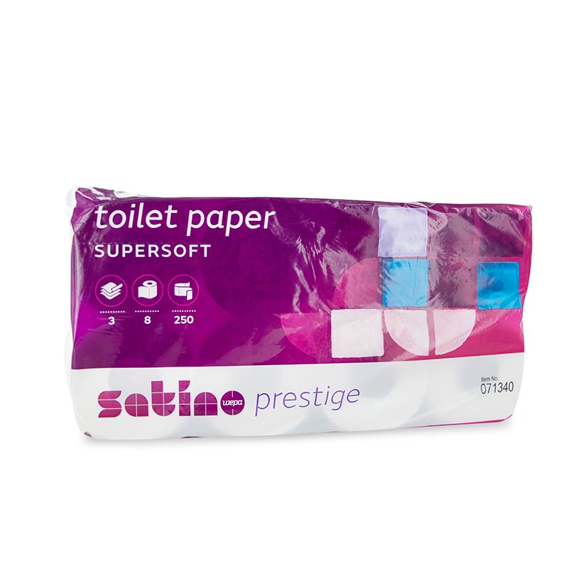 Wepa Toilettenpapier 3-lagig Satino Prestige