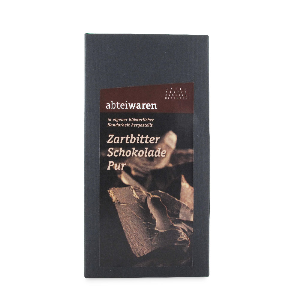 Zartbitter Schokolade von der Abtei Königsmünster-zoom